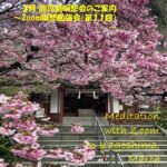 2023年3月 Zoom&鹿児島瞑想会